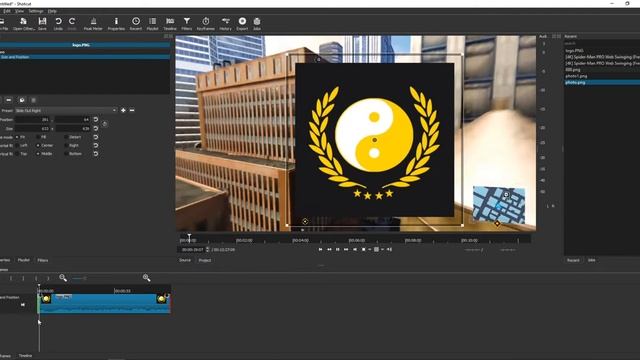 How To Animate Image in Shotcut