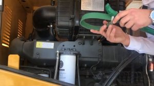 Как поменять топливный фильтр в погрузчике SHANTUI?