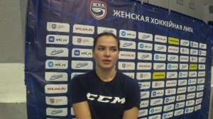 Илона Маркова (ЖХК Агидель) о старте нового сезона ЖХЛ.