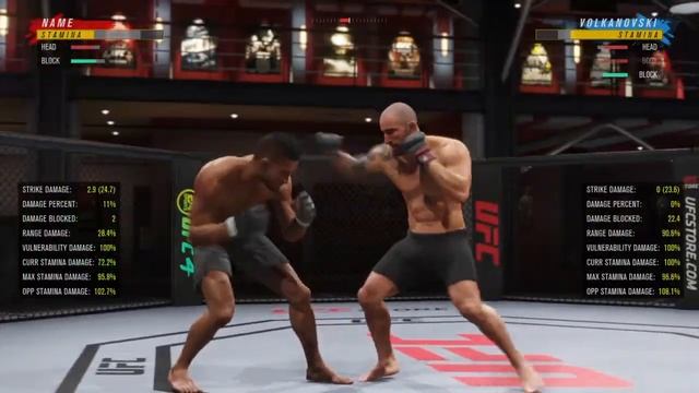 UFC 4 - Fighting top fighters (PS4) смотреть онлайн