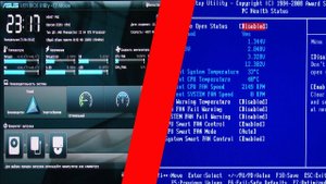 Чем внешне отличается Legacy Bios от UEFI Bios  ?