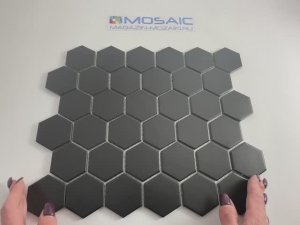 Мозаика HEX CERAMIC BLACK
