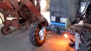 мтз-82  запуск в мороз -20