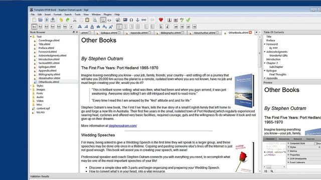 Create an eBook with Sigil | 2 | eBook Template Overview смотреть онлайн