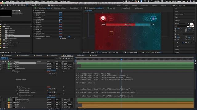 Automating Mograph in After Effects  Data Driven Bar Graphs