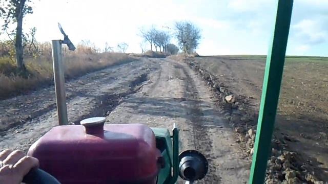 Самодельный минитрактор с двигателем УД-2. Часть 2. Homemade mini-tractor with UD-2 engine. Part 2.