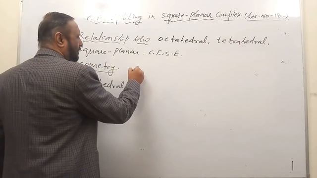 COORDINATION COMPOUND 18 : CFT IN SQUARE PLANAR COMPLEX JEE/NEET