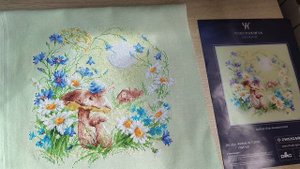 Что вышивала/продвижение Совиного леса/Финиш улитки/вышивка крестом