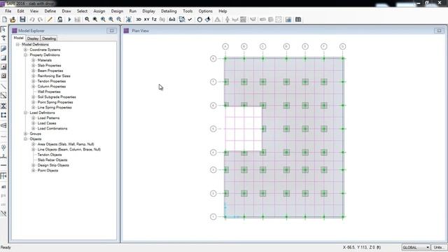 CSI SAFE - 08 Edit Geometry by 3 Different Tools