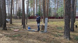 Строим дом. Ремонт обратного клапана. Идем гулять на озеро.