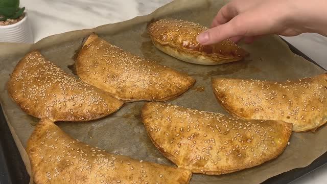 Хрустящие ДИЕТИЧЕСКИЕ ЧЕБУРЕКИ! Готовлю БЕЗ капли жира! Вкуснее, чем Чебуреки на сковороде!