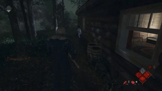 Friday the 13th The Game джейсон с мешком на голове с кирокой против ботов смотреть онлайн