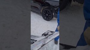 Обзор косого отвала на ДТ-75