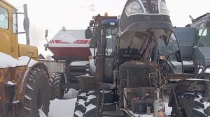 -20° мы запускаем трактор.Lovol 1304 .