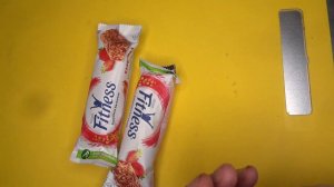 Взял на пробу Злаковый Батончик Фитнесс Клубника Обзор покупки #ОбалденныеВкусняшки