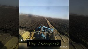 пахота 14.11.2020 на К 700 с двигателем от DAF,
