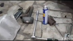 XRAY LADA установка фаркопа