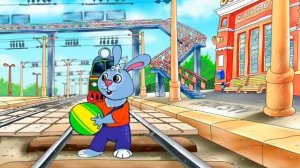 Мультфильм ПРАВИЛА НАХОЖДЕНИЯ НА ЖЕЛЕЗНОЙ ДОРОГЕ ДЛЯ ДЕТЕЙ В