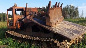 Трелёвочный трактор ТТ - 4.