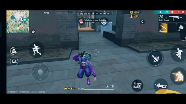 Garena Freefire Max Solo Game play| Aratana kale roatjok Noob rangko goatjok.🤣 . смотреть онлайн