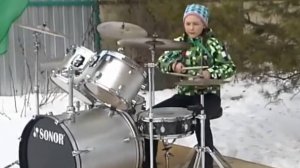 Круиз - Послушай человек - Колосова Соня drums