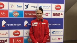 Александра Трусова ИНТЕРВЬЮ 3е МЕСТО/ЧР 2020