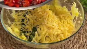 Картофель с яйцами вкуснее мяса! Рецепт семейного ужина за 10 минут!