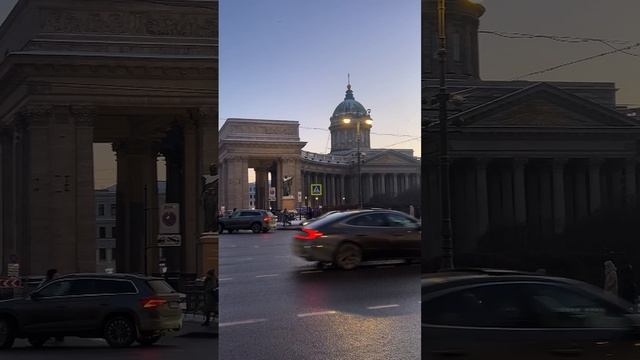 Путешествие в зимний, ночной Питер 🤗