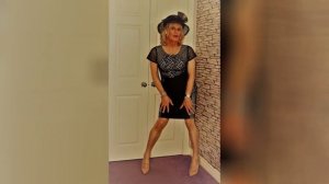 Crossdresser MtF Ready for a day at the races, in stockings and heels.