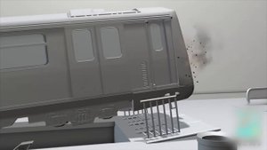 Subway train derailment at Chicago airport station injures 30; Boston train derails - Compilation