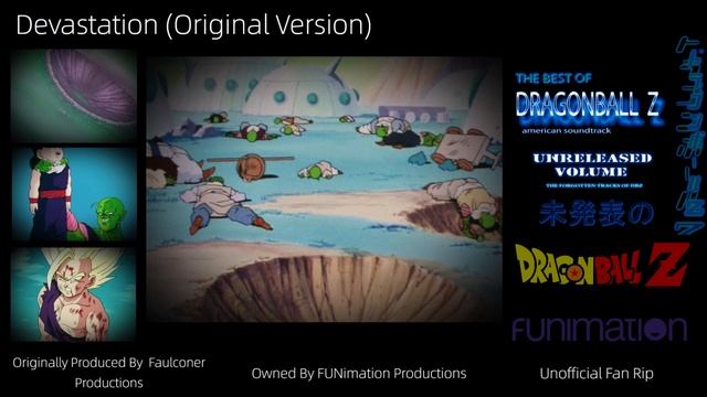 DBZ - Devastation (Original) - (Blu-Ray Rip) - [Unreleased Faulconer Productions BGM]