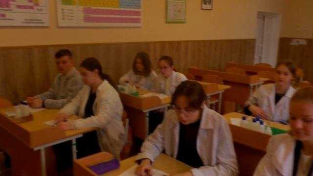 Урок химии в 10 классе Практическая работа №2