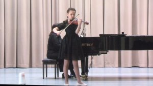 Арина Попова (скрипка) - Анатолий Комаровский "Тарантелла"