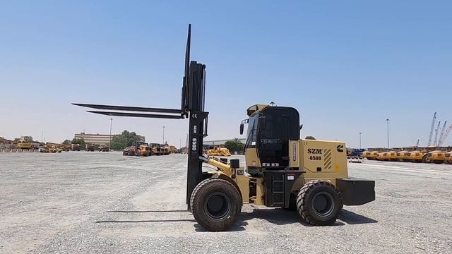 2021 SZM C6500 6 Ton 4x4 Articulated Rough Terrain Forklift UNUSED -Dubai, UAE Auction | 29 & 30Jun смотреть онлайн
