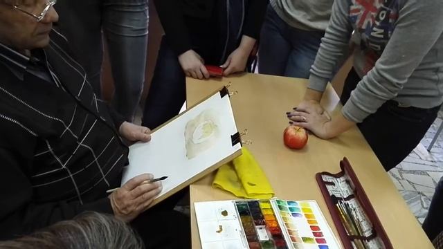 Видео с занятия в изостудии смотреть онлайн