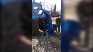 Отзыв покупателя: испытание рубительной машины Дровосек М600 (ВОМ от трактора)