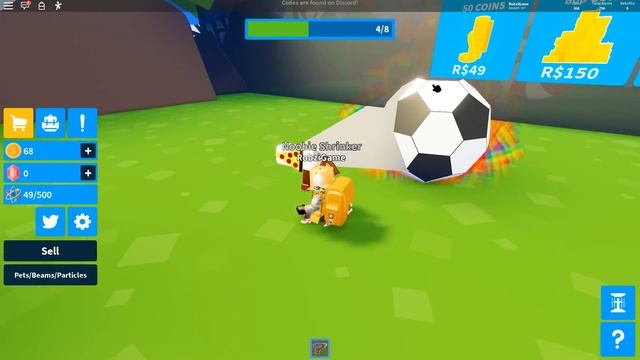 КАК СДЕЛАТЬ ЛЮБОЙ ПРЕДМЕТ МАЛЕНЬКИМ за 5 СЕКУНД! СИМУЛЯТОР ЛАЗЕРНОГО УМЕНЬШИТЕЛЯ! ROBLOX смотреть онлайн