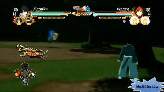 Naruto Shippuden Ultimate Ninja Storm 3 - Kimono Sasuke DLC Gameplay