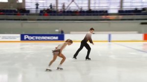 Kубок России Ростелекoм 2019 2020 гг , Парнoе катаниe, КMC Произвольная программа 7# А БАЛАБАНОВ