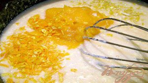 Цитрусовые кексы с тыквой на манке!