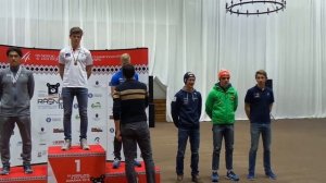 Medal Ceremony Junior Men Individual 10 km Classic