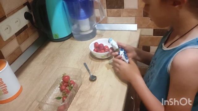 Клубничный мусс от Егора. Просто и вкусно смотреть онлайн