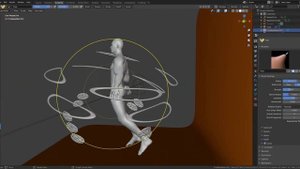 Pose without rigging - BLENDER tutorial