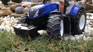 BRUDER TRACTOR RC New Holland T7.315 & RC John DEERE 9620