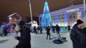 2.01.2023 Прогулка на площадь Ленина в день рождения Леонида Костина