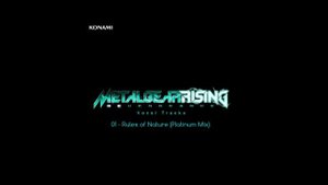 Metal Gear Rising: Revengeance Soundtrack - 01. Rules of Nature (Platinum Mix)