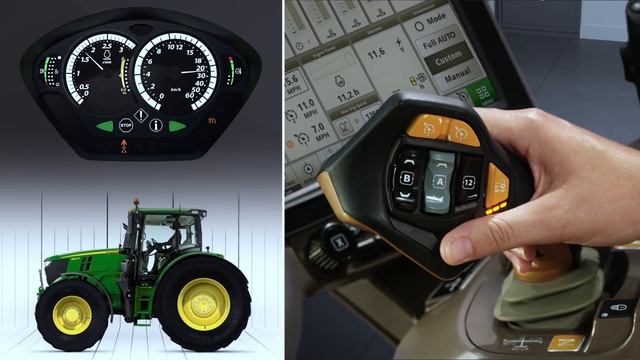 CommandPro™ Multi-Function Control Lever | John Deere 6R Series Tractor