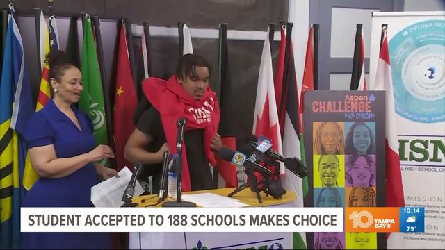 16-year-old accepted to 188 universities makes a choice смотреть онлайн