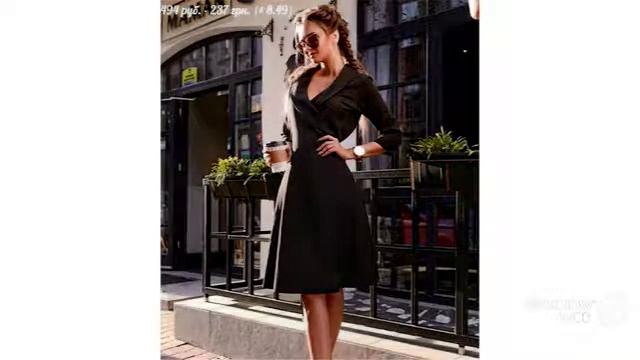 Женская одежда на Aliexpress - Модное осеннее платье 2017 года смотреть онлайн