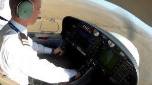 Первый самостоятельный полет, аэропорт Орск. First solo-flight Diamond 40-NG. UWOR